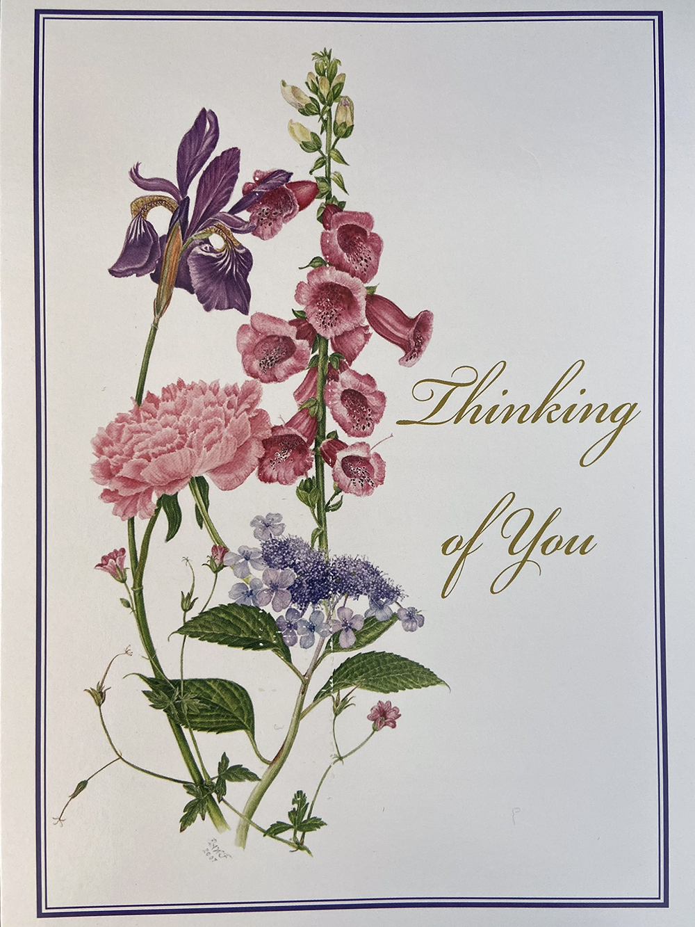 Thinking of You Mass Card